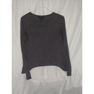 Vera Wang Long Sleeve Women's Sweater Mock Tunic Top Size Medium